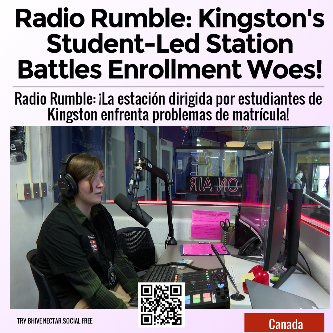 Radio Rumble: Kingston's Student-Led Station Battles Enrollment Woes!