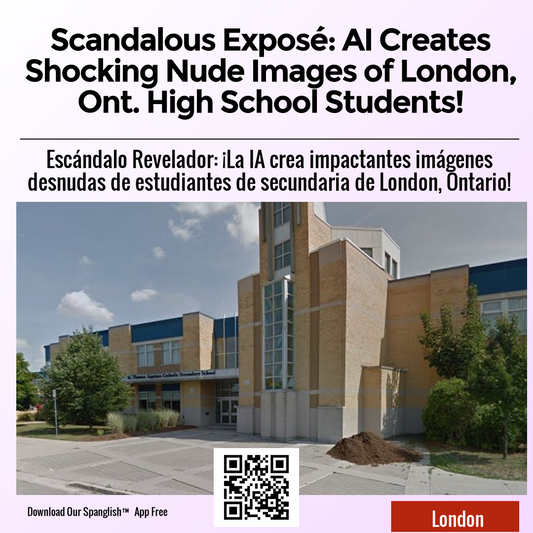 Scandalous Exposé: AI Creates Shocking Nude Images of London, Ont. High School Students!