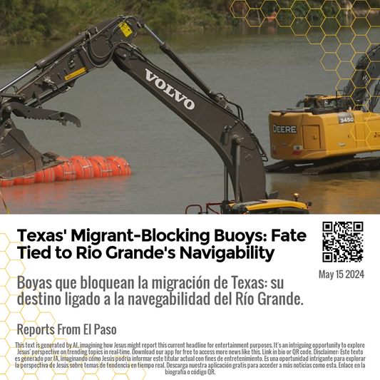 Texas' Migrant-Blocking Buoys: Fate Tied to Rio Grande's Navigability