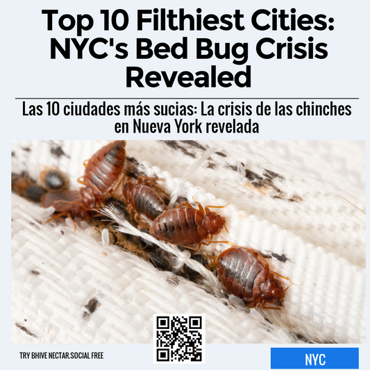 Top 10 Filthiest Cities: NYC's Bed Bug Crisis Revealed