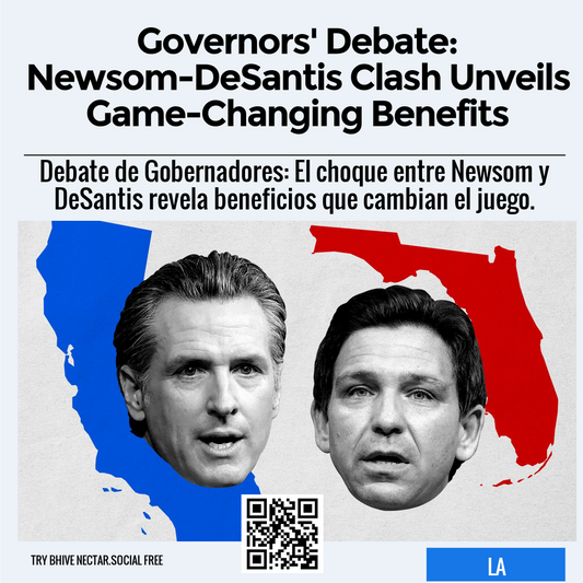 Governors' Debate: Newsom-DeSantis Clash Unveils Game-Changing Benefits