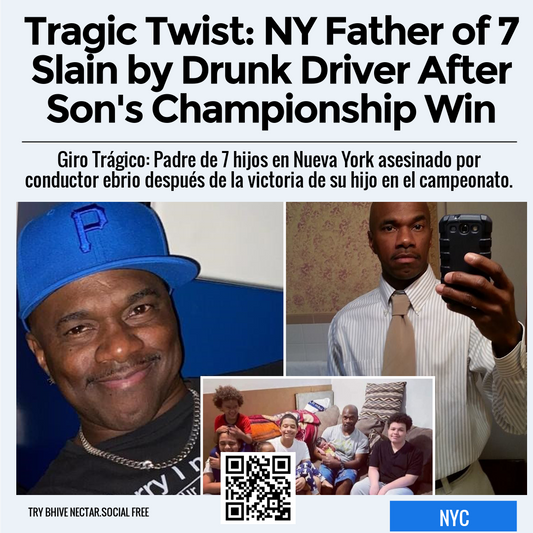 Tragic Twist: NY Father of 7 Slain by Drunk Driver After Son's Championship Win