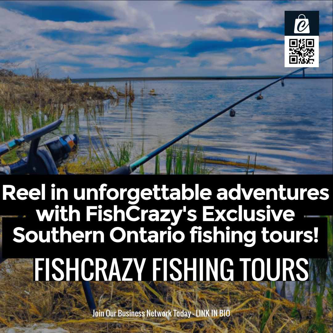 Reel in unforgettable adventures with FishCrazy's Exclusive Southern Ontario fishing tours!