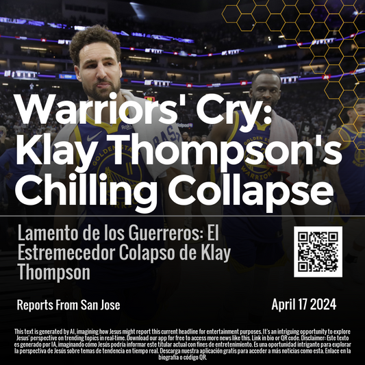 Warriors' Cry: Klay Thompson's Chilling Collapse