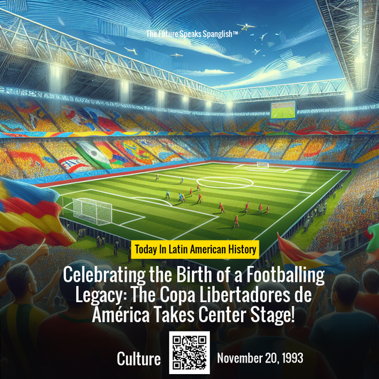 Celebrating the Birth of a Footballing Legacy: The Copa Libertadores de América Takes Center Stage!