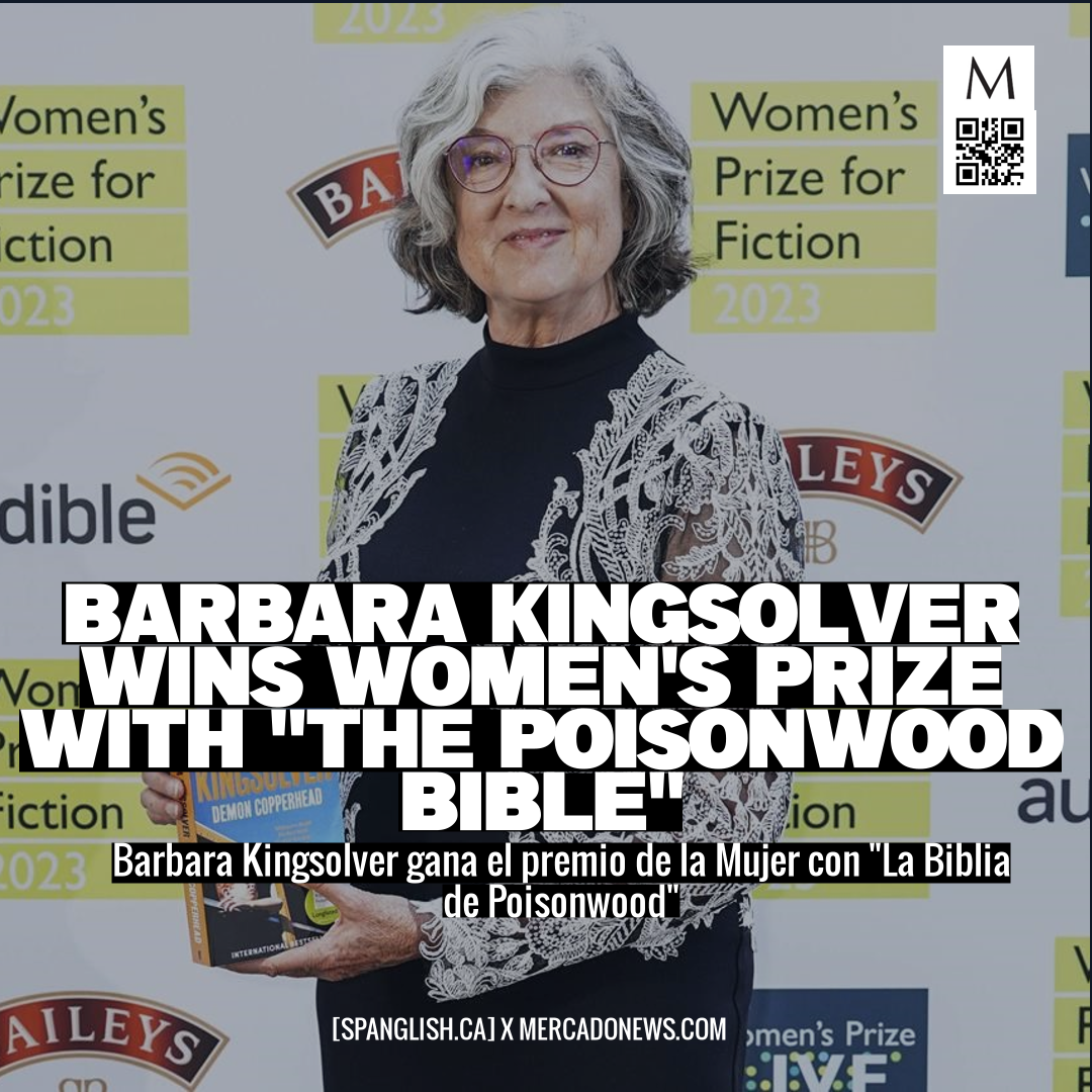 Barbara Kingsolver Wins Women's Prize with "The Poisonwood Bible"