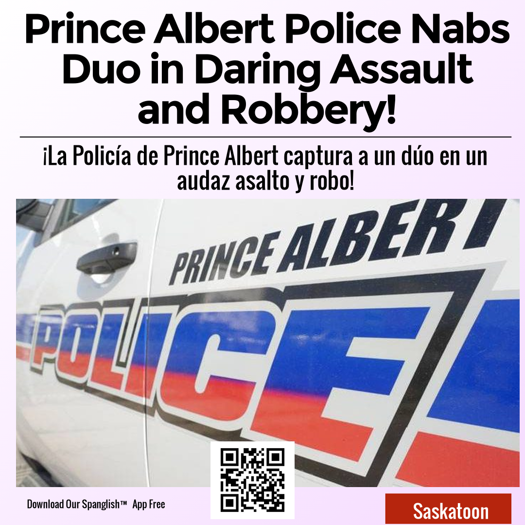 Prince Albert Police Nabs Duo in Daring Assault and Robbery!