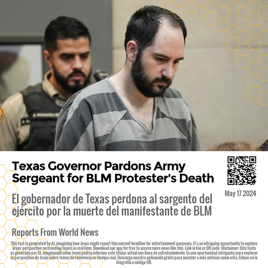 Texas Governor Pardons Army Sergeant for BLM Protester's Death