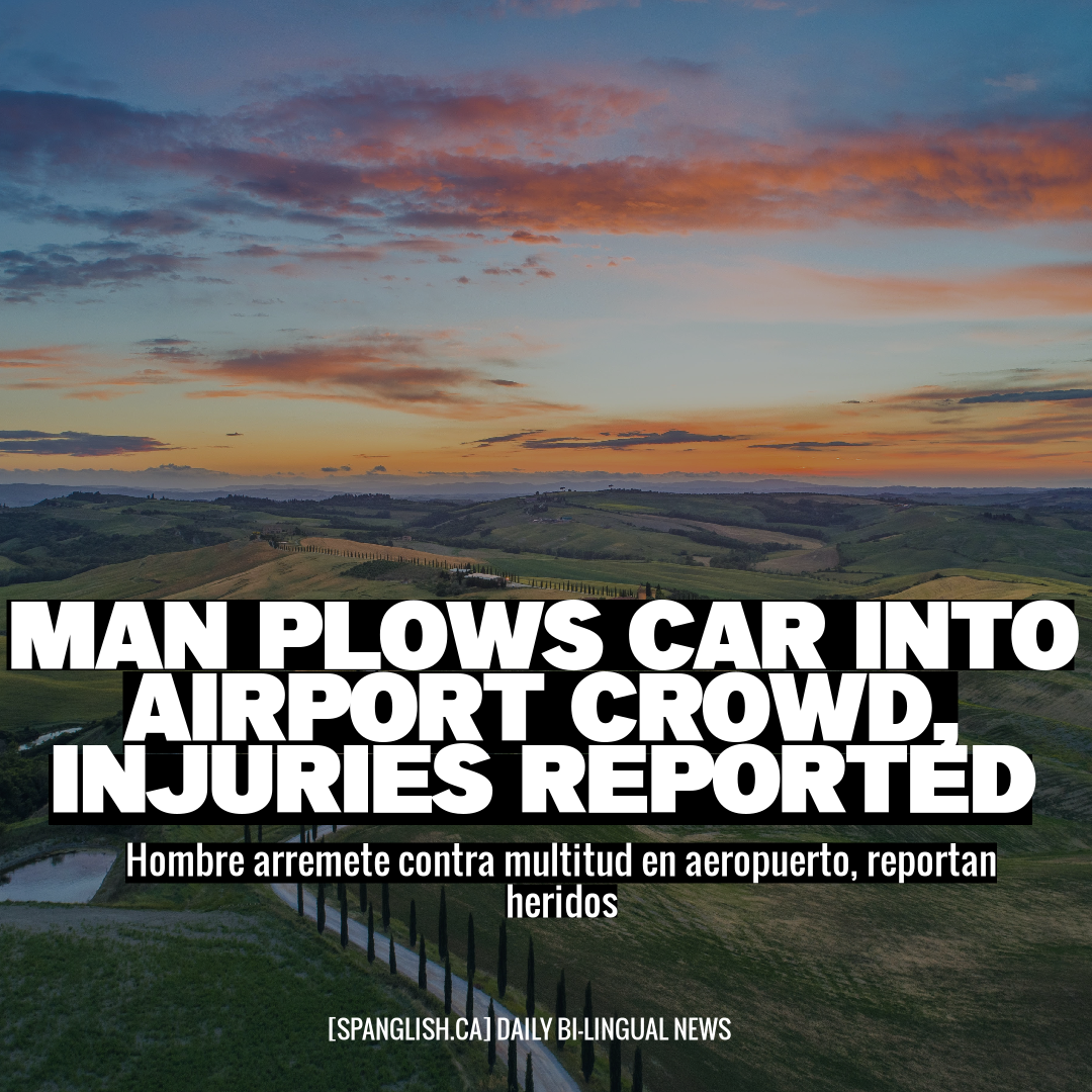 Man Plows Car Into Airport Crowd, Injuries Reported