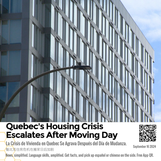 Quebec's Housing Crisis Escalates After Moving Day