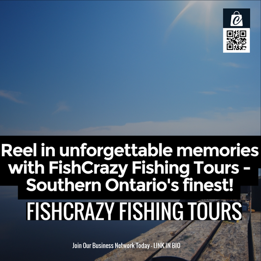 Reel in unforgettable memories with FishCrazy Fishing Tours - Southern Ontario's finest!