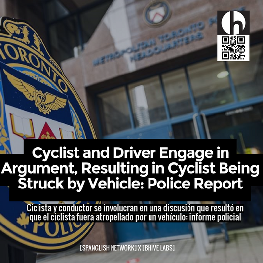 Cyclist and Driver Engage in Argument, Resulting in Cyclist Being Struck by Vehicle: Police Report