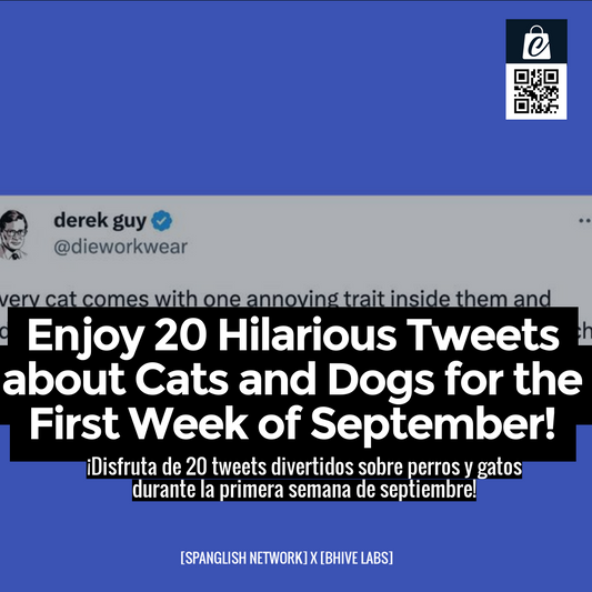 Enjoy 20 Hilarious Tweets about Cats and Dogs for the First Week of September!