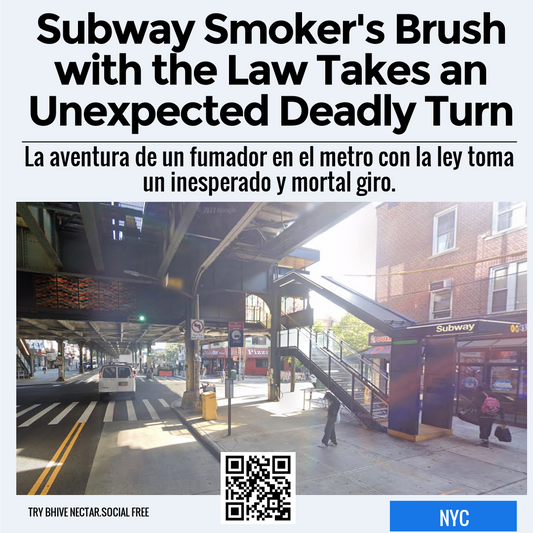 Subway Smoker's Brush with the Law Takes an Unexpected Deadly Turn