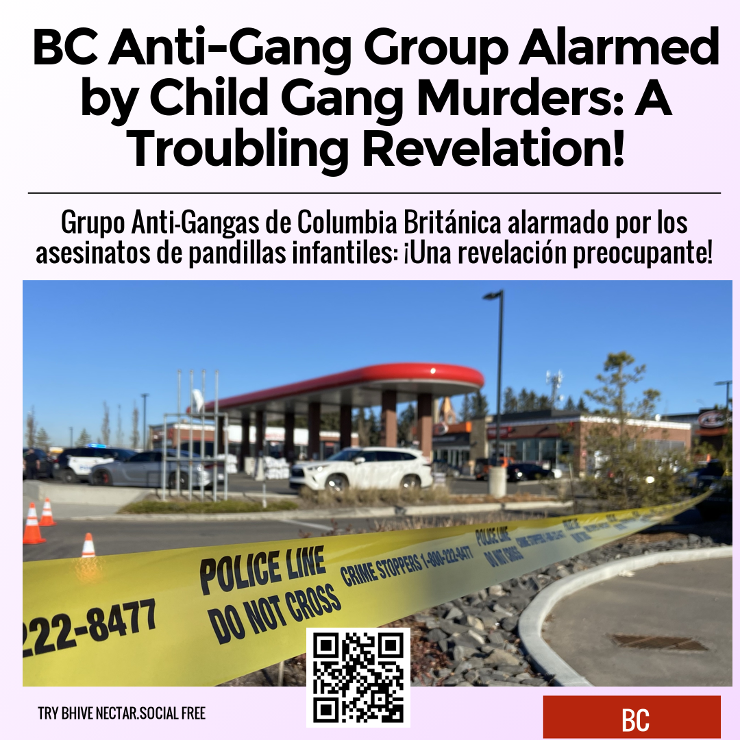 BC Anti-Gang Group Alarmed by Child Gang Murders: A Troubling Revelation!