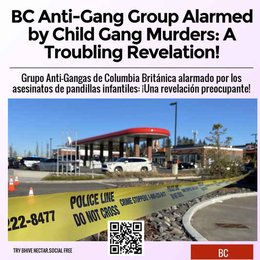 BC Anti-Gang Group Alarmed by Child Gang Murders: A Troubling Revelation!