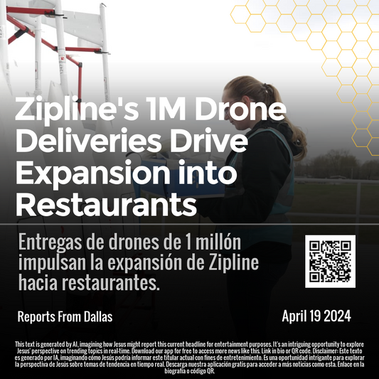 Zipline's 1M Drone Deliveries Drive Expansion into Restaurants