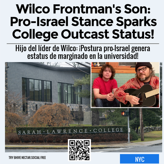 Wilco Frontman's Son: Pro-Israel Stance Sparks College Outcast Status!