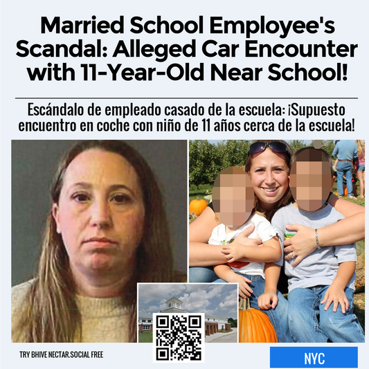 Married School Employee's Scandal: Alleged Car Encounter with 11-Year-Old Near School!