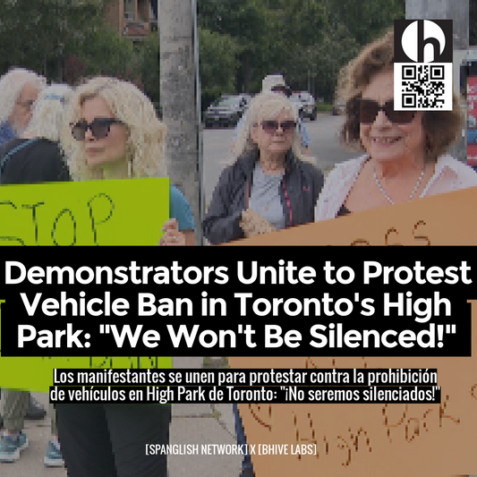 Demonstrators Unite to Protest Vehicle Ban in Toronto's High Park: "We Won't Be Silenced!"