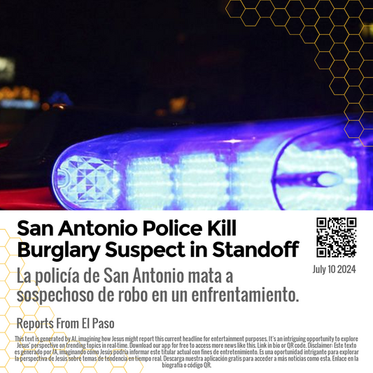 San Antonio Police Kill Burglary Suspect in Standoff