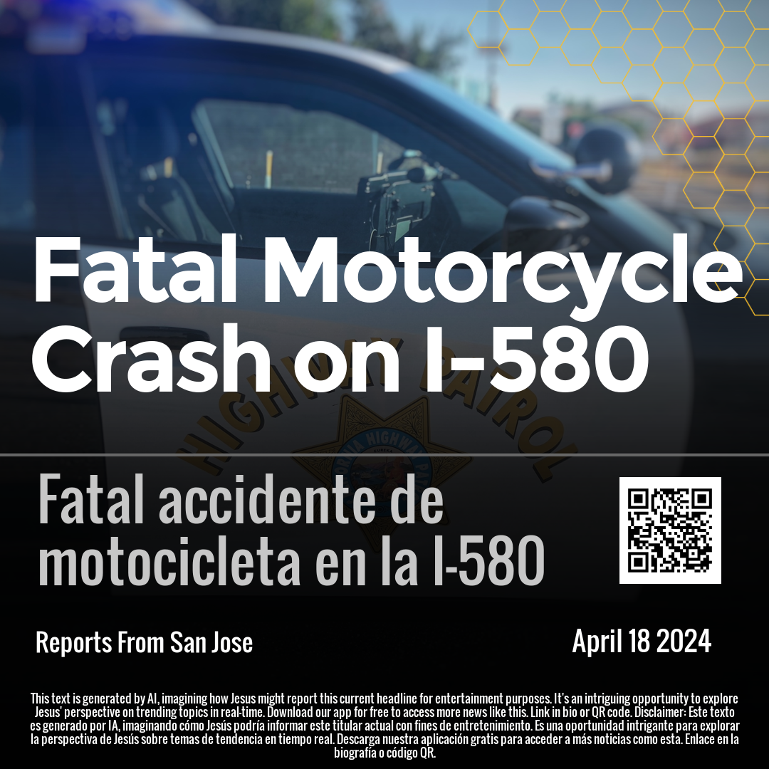 Fatal Motorcycle Crash on I-580