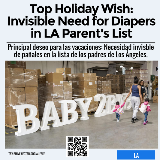 Top Holiday Wish: Invisible Need for Diapers in LA Parent's List