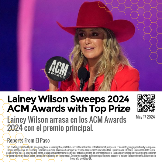 Lainey Wilson Sweeps 2024 ACM Awards with Top Prize