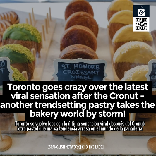 Toronto goes crazy over the latest viral sensation after the Cronut - another trendsetting pastry takes the bakery world by storm!