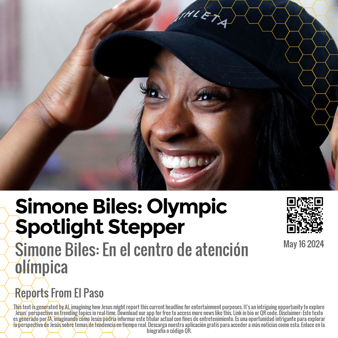 Simone Biles: Olympic Spotlight Stepper