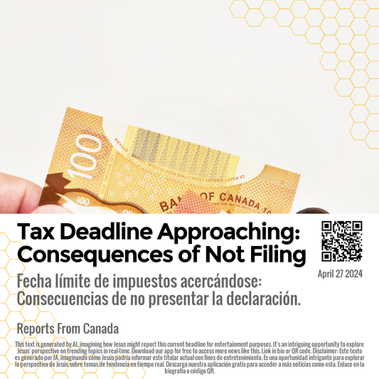 Tax Deadline Approaching: Consequences of Not Filing