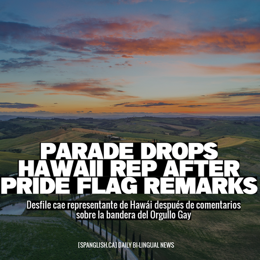 Parade Drops Hawaii Rep After Pride Flag Remarks