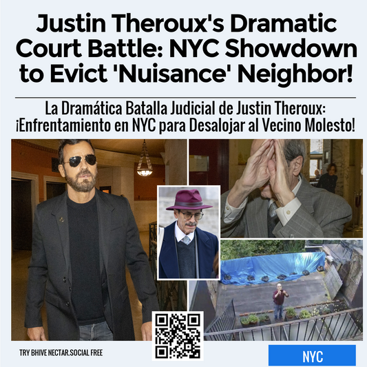 Justin Theroux's Dramatic Court Battle: NYC Showdown to Evict 'Nuisance' Neighbor!