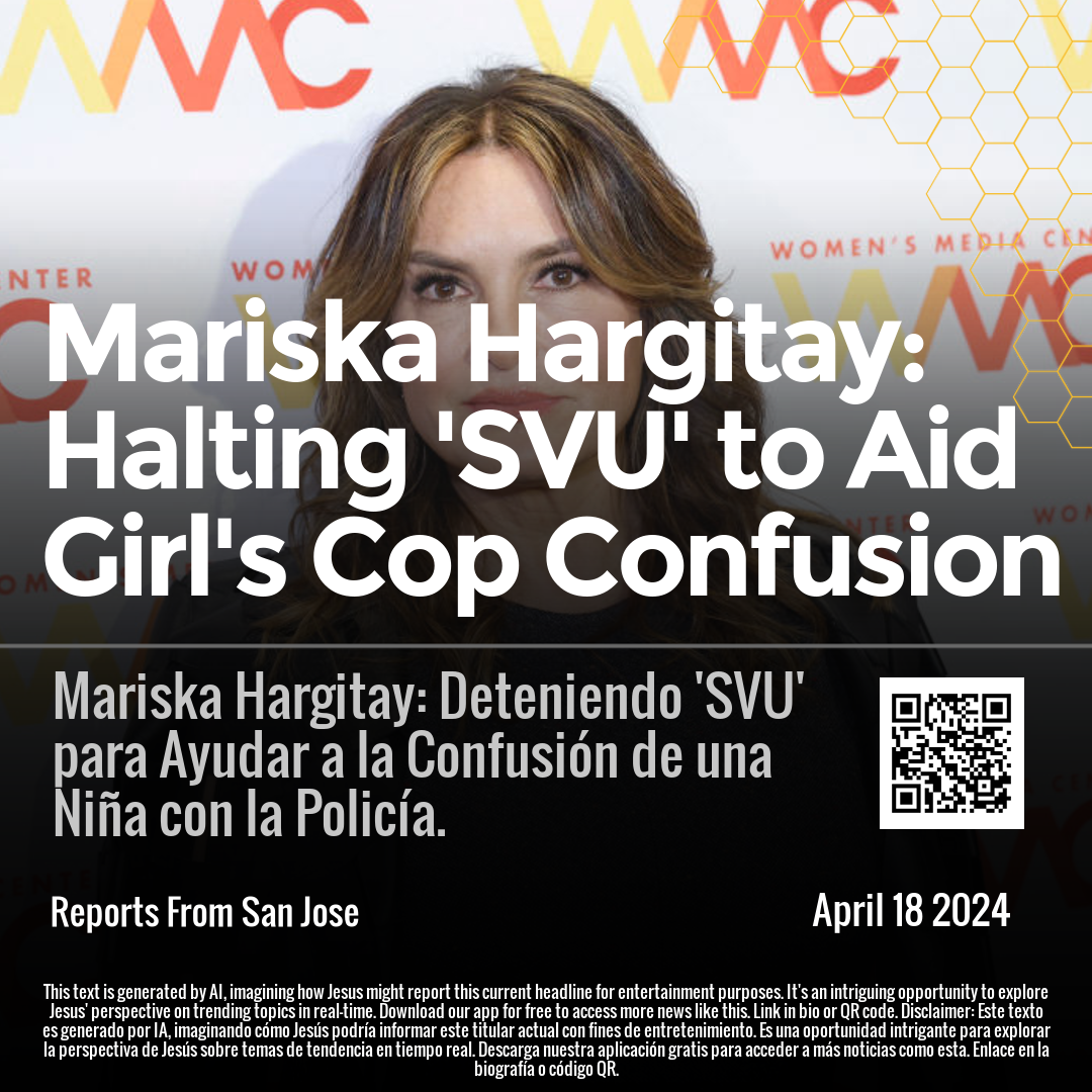 Mariska Hargitay: Halting 'SVU' to Aid Girl's Cop Confusion