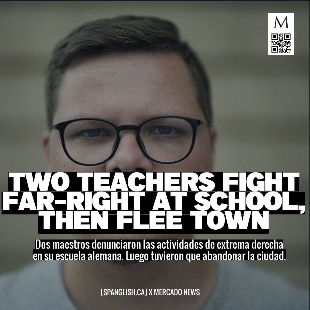 Two Teachers Fight Far-Right at School, Then Flee Town