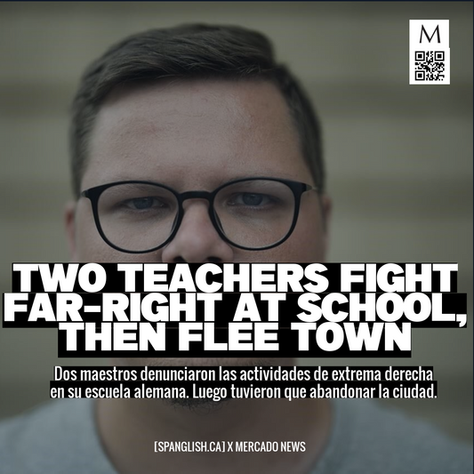 Two Teachers Fight Far-Right at School, Then Flee Town