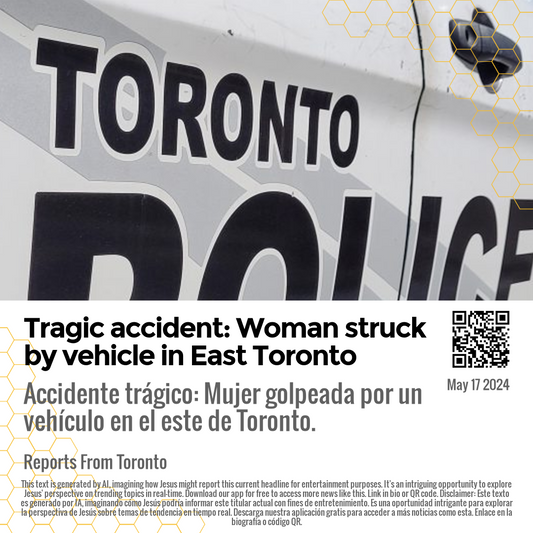 Tragic accident: Woman struck by vehicle in East Toronto