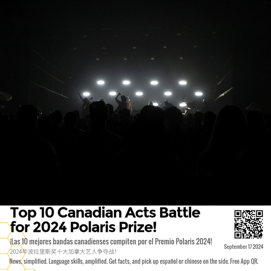 Top 10 Canadian Acts Battle for 2024 Polaris Prize!