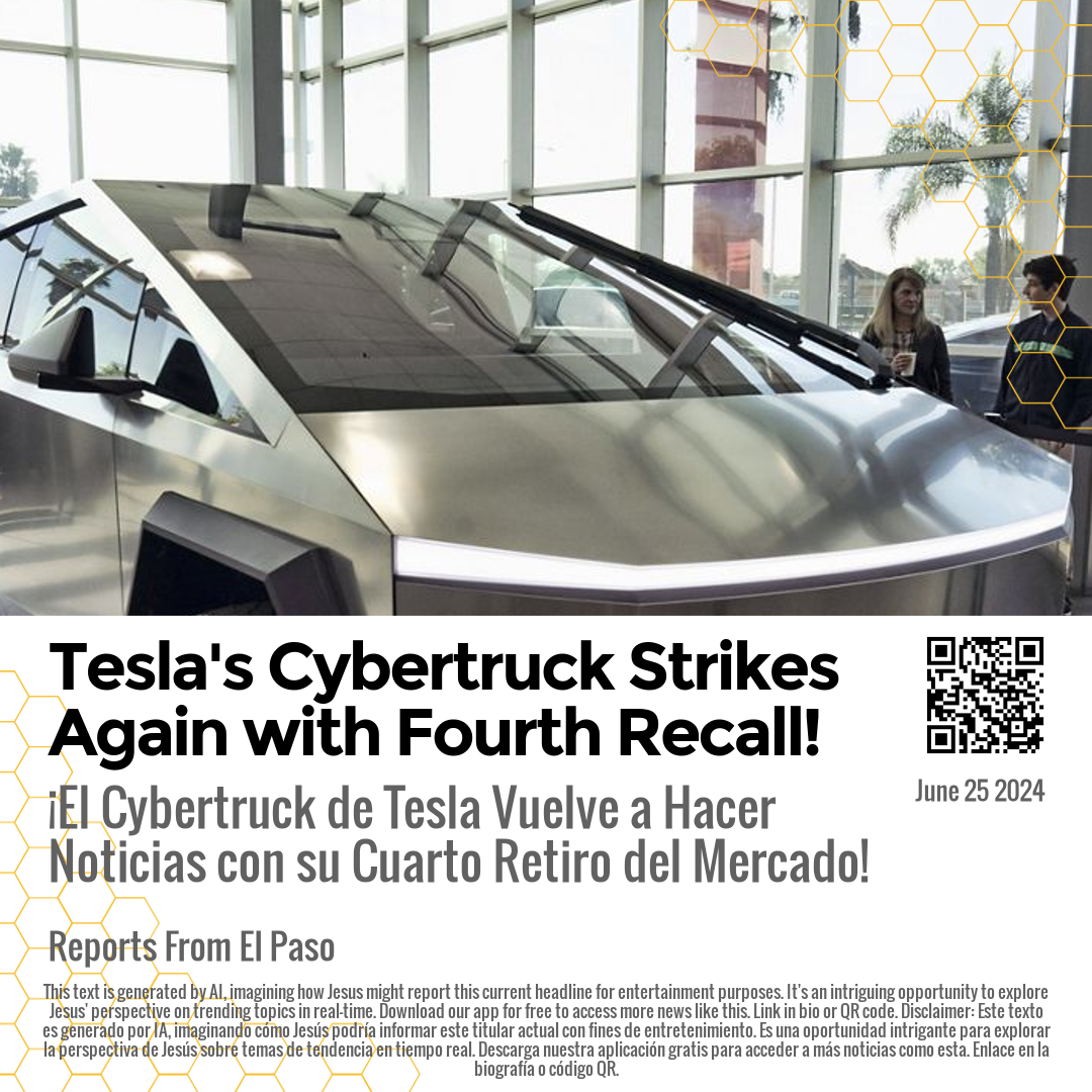 Tesla's Cybertruck Strikes Again with Fourth Recall!