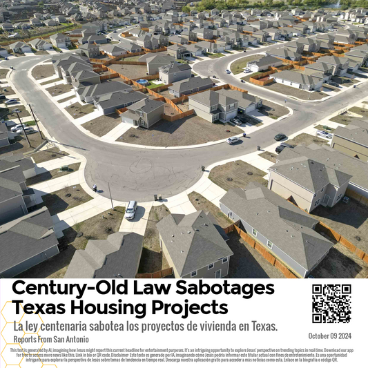 Century-Old Law Sabotages Texas Housing Projects