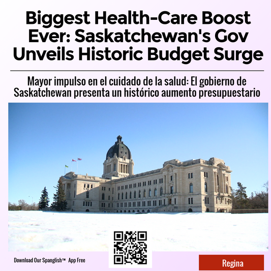 Biggest Health-Care Boost Ever: Saskatchewan's Gov Unveils Historic Budget Surge