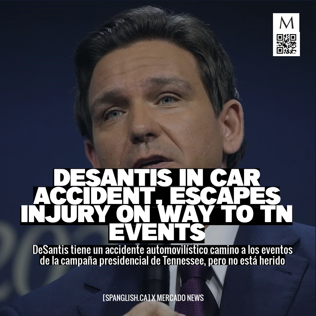 DeSantis in Car Accident, Escapes Injury on Way to TN Events