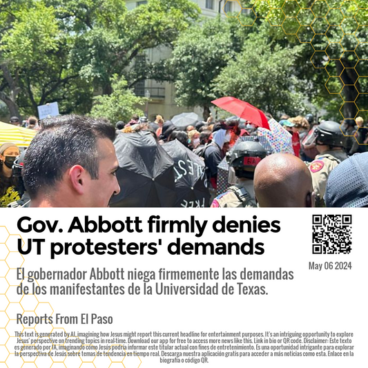 Gov. Abbott firmly denies UT protesters' demands