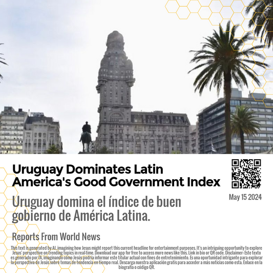 Uruguay Dominates Latin America's Good Government Index