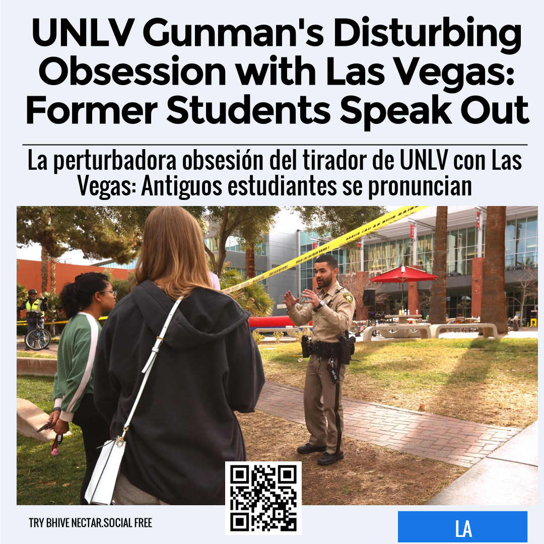 UNLV Gunman's Disturbing Obsession with Las Vegas: Former Students Speak Out