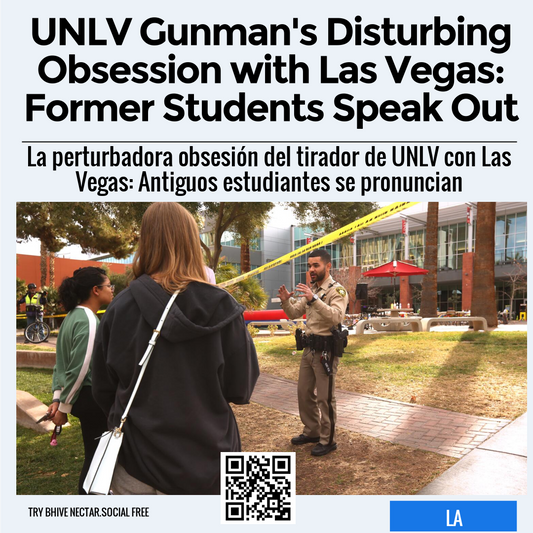 UNLV Gunman's Disturbing Obsession with Las Vegas: Former Students Speak Out