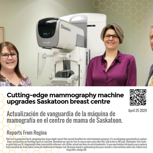 Cutting-edge mammography machine upgrades Saskatoon breast centre