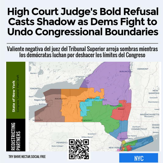 High Court Judge's Bold Refusal Casts Shadow as Dems Fight to Undo Congressional Boundaries