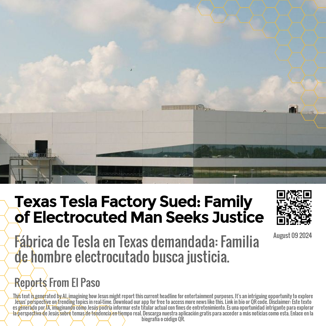 Texas Tesla Factory Sued: Family of Electrocuted Man Seeks Justice