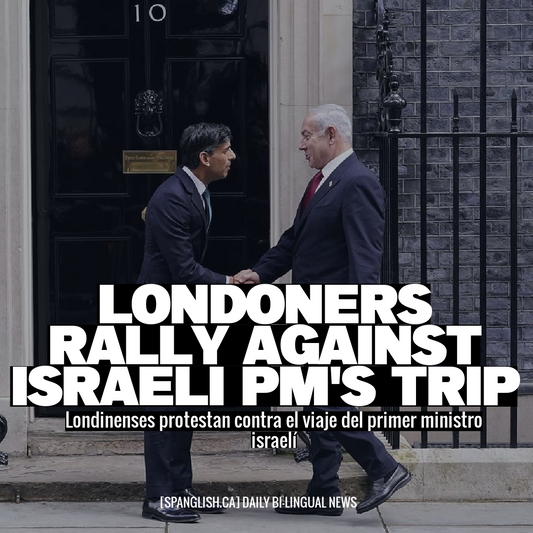 Londoners Rally Against Israeli PM's Trip